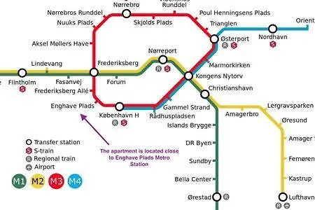 2 Bedroom In Heart Of Vesterbro Apartment